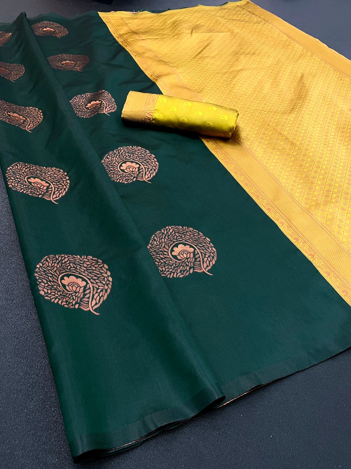 AAB Sell Printed Soft Lichi Silk Non Catalog Sarees Catalog